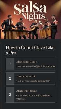 Salsa Clave: Master the Secret Rhythm That Unlocks All Salsa Dancing