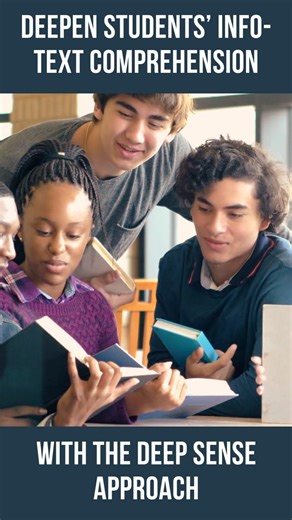 How can you help students navigate complex informational texts? With the Deep Sense Approach, you can help foster deep comprehension and enhance literacy skills for adolescent readers. Learn more  https://bit.ly/4l8hAQ2 #InfoTexts #LiteracyInstruction #SecondaryEd Gwen Pauloski | Solution Tree | Facebook