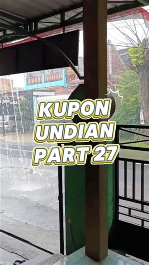 Kupon undian part 27 🥳 pantau yuk kak, siapa tau kamu yg beruntung 😆