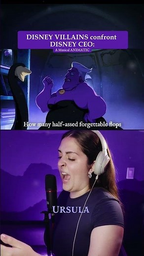 Disney Villains vs. Disney CEO: 🔥 "We need to TALK" Musical Animatic
