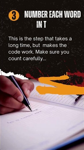 Want to send a secret message Here’s how! #musselgrovemysteryseries #codes #secretmessages