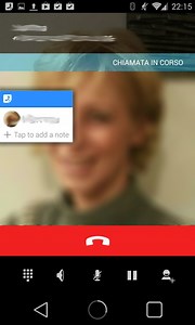 FloatNote, promemoria durante le telefonate