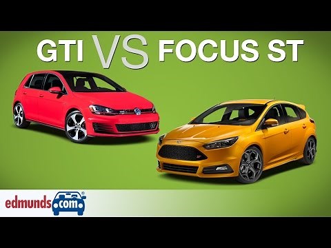 VW Golf GTI vs Ford Focus ST | Which Hot Hatch is Best?