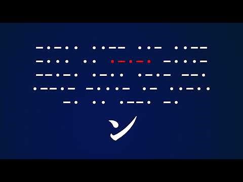 モールス信号の覚え方の例