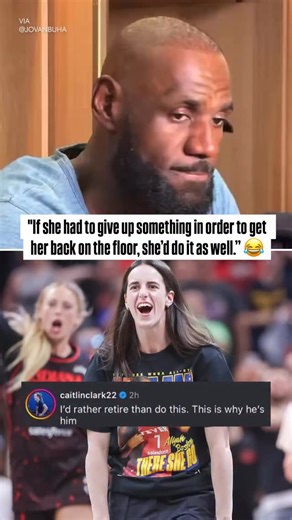 LeBron spoke on Caitlin Clark calling him out about giving up cookies and wine 😆🍪 | Yahoo Sports