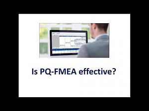 PQ-FMEA software - fast and effective FMEA