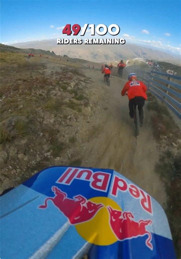 Pro Cyclist vs 100 Amateurs in Epic MTB Showdown