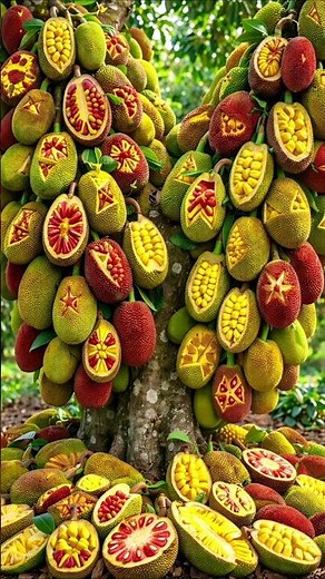 easy and fast techniques for growing and propagating jackfruit trees #garden #fruits #nature