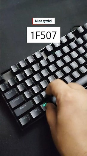 Mute symbol in msword | #computer #msword #windows #keyboard #tricks