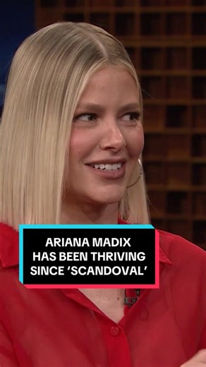Ariana Madix Thriving Post-'Scandoval' on Fallon Tonight