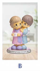 Celebrating all the precious ways we keep the spark in our love story. Click to shop: https://bit.ly/48Vlqpi #PreciousMoments #Love #Romantic | The Bradford Exchange