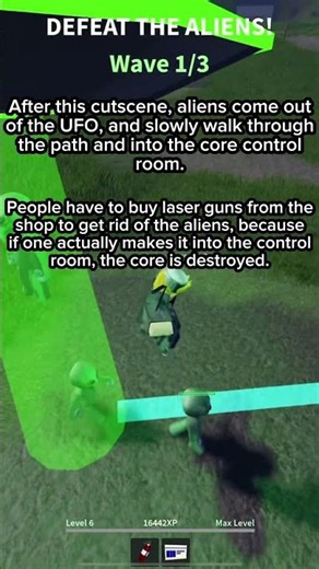 Black Hole Core Guides: Alien Invasion #roblox #shorts