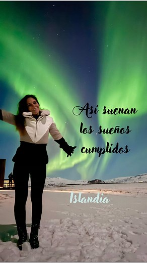 Si vas a soñar, sueña a lo grande. ✨ #islandia #iceland #aurora #auroraboreal #icelandadventure