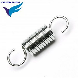 [Hot Item] Black Plated Carbon Steel Extension Spring for Furniture
