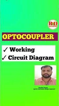 How Does an Optocoupler Work 🔥#Electronics #Optocoupler #Circuit #ElectronicsEducation