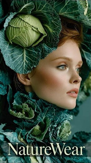 From Cabbage to Couture: Crafting a NatureWear Dress