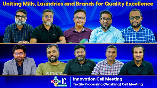 Uniting Mills, Laundries and Brands for Quality Excellence | Cell Meeting EP 14 Textile Today Innovation Hub arranged the ‘Textile Processing (Washing) Cell Meeting’ on 9th August 2025, as a way to share learning and discuss key issues we face in the industry today, gathering the industry's leading experts, brands, chemicals, and machinery suppliers. Main discussion topics included: • Shade variation • Shrinkage issues • Elastane breakage • Sustainability concerns • Machine modifications and upg