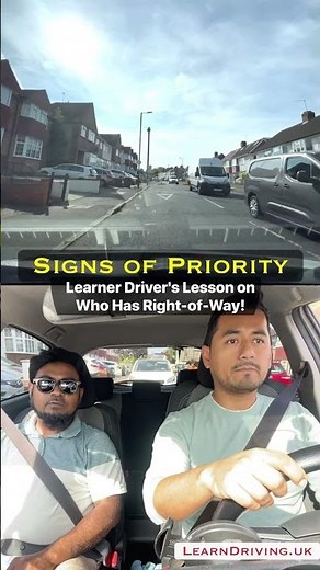 Navigating Priority Signs: Learner Driver Learns the Right-of-Way Lesson! #SignsOfPriority