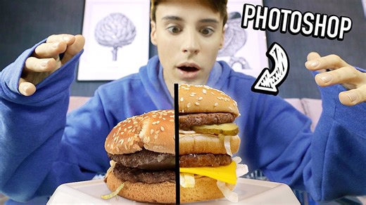 I Tried Photoshop Tricks Used in Food Commercials