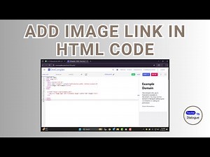 How to Add Image Link in HTML Code - Simple Steps {2025}