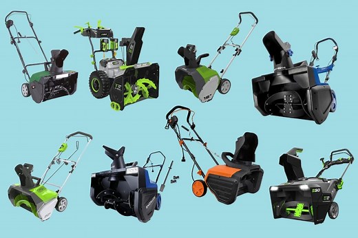On a testé 18 souffleuses à neige électriques : les 3 meilleures.