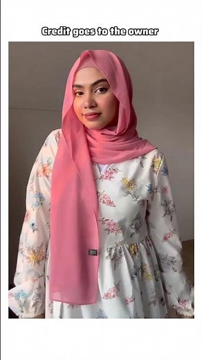 some easy hijab tutorial #shorts#viral #aestheic #tutorial #hijab #muslim