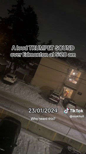 Mysterious Trumpet Sound Startles Edmonton Residents