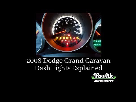 2008 Dodge Grand Caravan - Dash Lights Explained