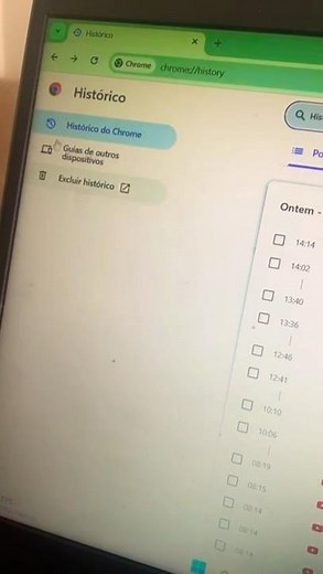como você ver histórico do Google Chrome e como deletar ele?? #dicas