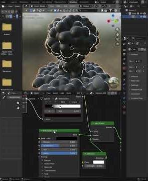Anime explosion in blender 5.0
