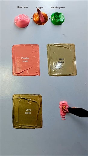 I Mixed These 3 Colors… The Result Shocked Me 🎨✨#colormixing #satisfying #art #painting #viral