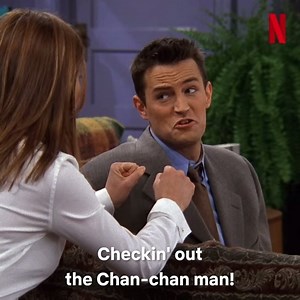 Could Chandler BE anymore iconic? Here's how to tell which of your friends is the sarcastic and witty one of the group. | Netflix