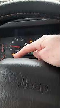 Jeep TJ dash lights don't work. Easy fix.