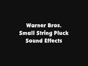 Warner Bros Small String Pluck SFX