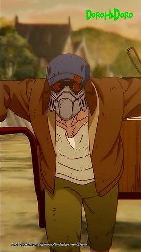 “The newspaper collector!” - Ep 01 Highlights | Dorohedoro Season2 #shorts