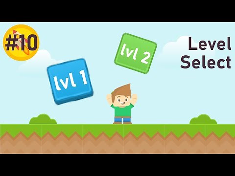 GDevelop 5 Platformer Tutorial #10 | Level select