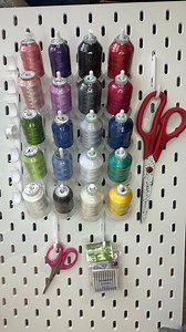 Sewing & Embroidery Thread Storage System - Compatible With IKEA Skadis Pegboard - Etsy Australia