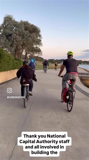 Thanks National Capital Authority for the infra upgrade on King Edward Tce. Grateful to all who alerted me to the improvement. | Canberra By Bike