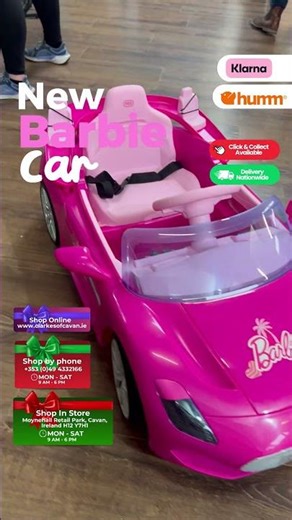 Bring Barbie adventures to life with the new Peg Perego Barbie RC Car Ride-On.