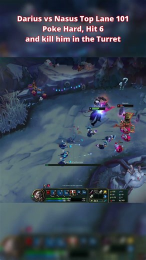 Use this Pro Tip to win Every Darius vs Nasus Top lane matchup #leagueoflegends #darius