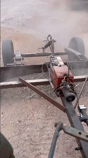 Home made box scraper with hydraulics