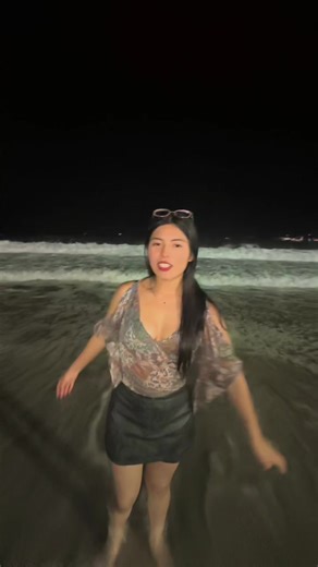 Late Night Beach Vibes in Brazil