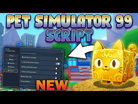WORKING Pet Simulator 99 Script 2026 / Backrooms League Farm + Auto Hatch + Teleport / Safe Mod