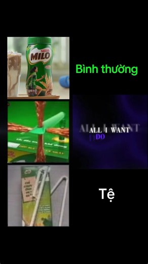 Milo ống hút 4 chiều #memes #milo #xuhuong