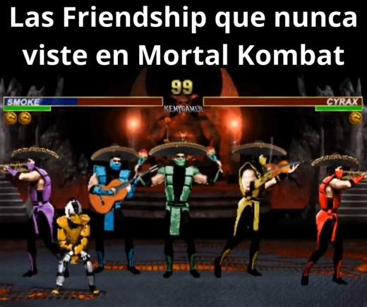 1.9M views · 37K reactions | Las friendship que nunca viste en mortal kombat parte 1 #mortalkombat #retro #videogames #funny #humor | KEmyGamer | Facebook