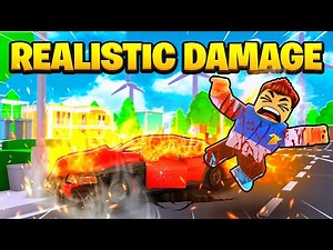 This Roblox Car Game Has REAL LIFE DAMAGES!!! (Car Crash Simulator 2)
