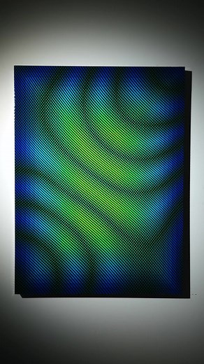Exploring Kinetic Moiré Art by Enzo Prina