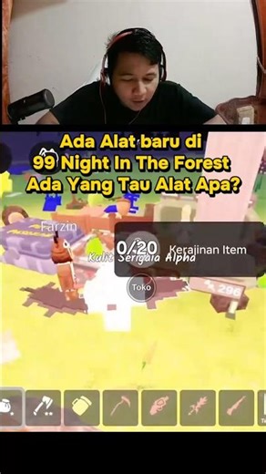 There is a new tool in the Roblox 99 NITF game. Does anyone know what the tool is? #roblox99night...