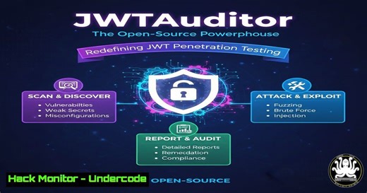 JWTAuditor: The Open-Source Powerhouse Redefining JWT Penetration Testing + Video | UNDERCODE TESTING