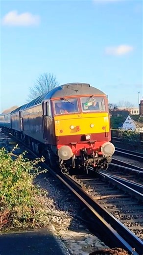2x class 57s passing Basingstoke